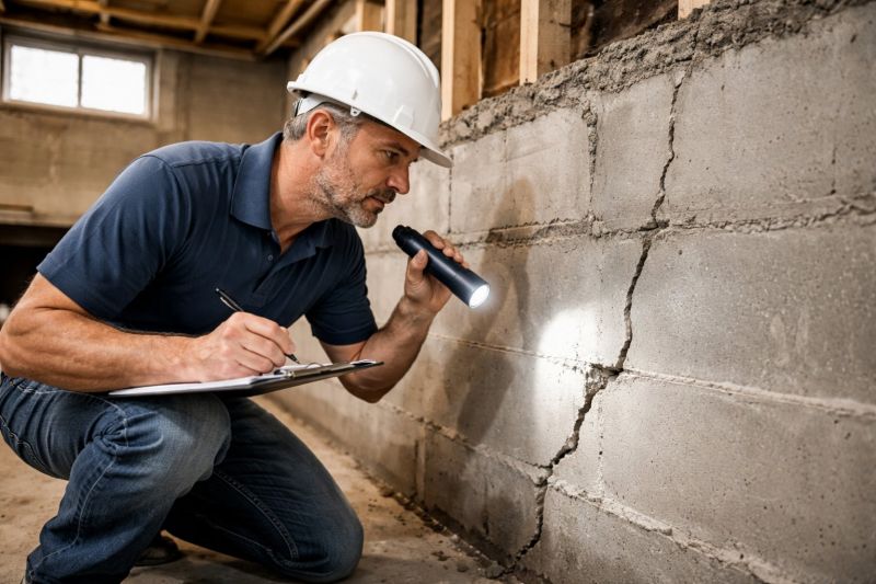 Basement Stabilization in Blacksburg, VA