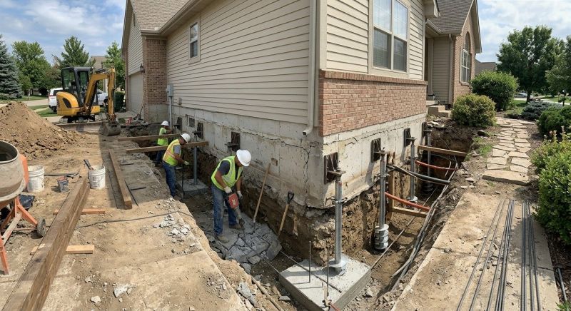 Basement Underpinning in Blacksburg, VA