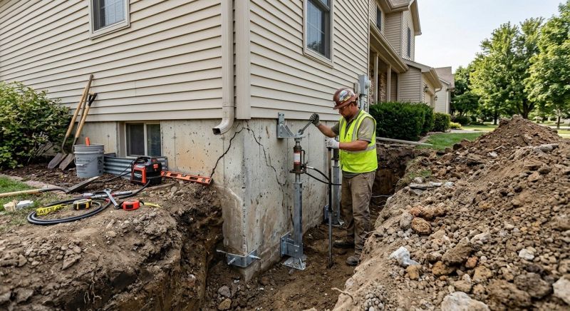 Building Foundation Repair in Dublin, VA