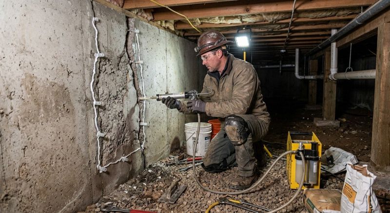 Building Foundation Repair in Blacksburg, VA