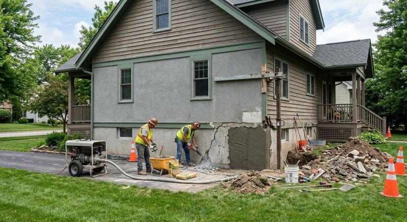 Building Foundation Repair in Salem, VA