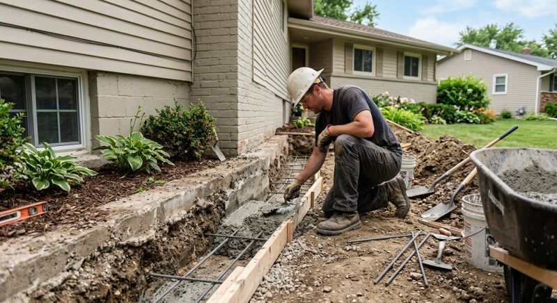 Concrete Foundation Repair in Floyd, VA