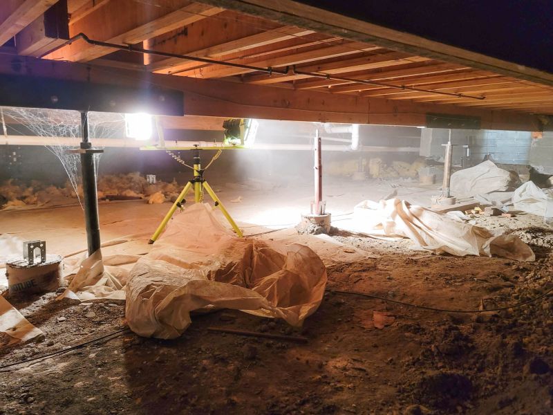 Crawlspace Foundation Repair in Dublin, VA