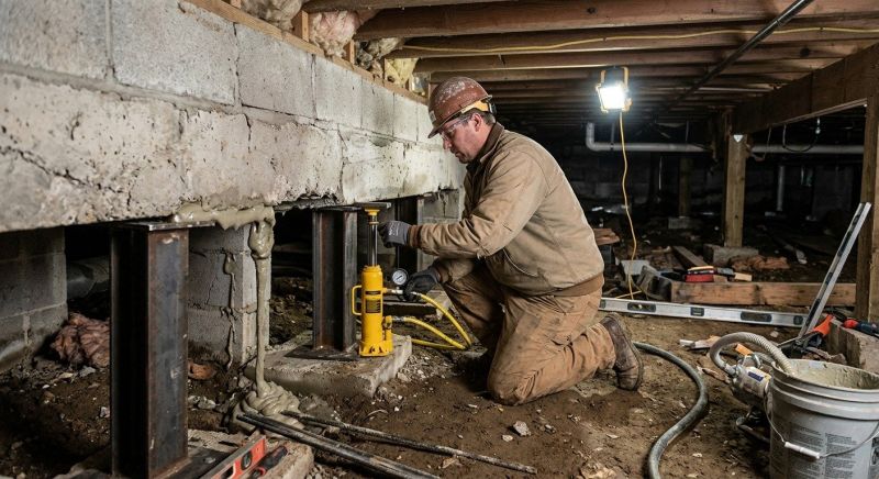 Crawlspace Foundation Repair in Floyd, VA