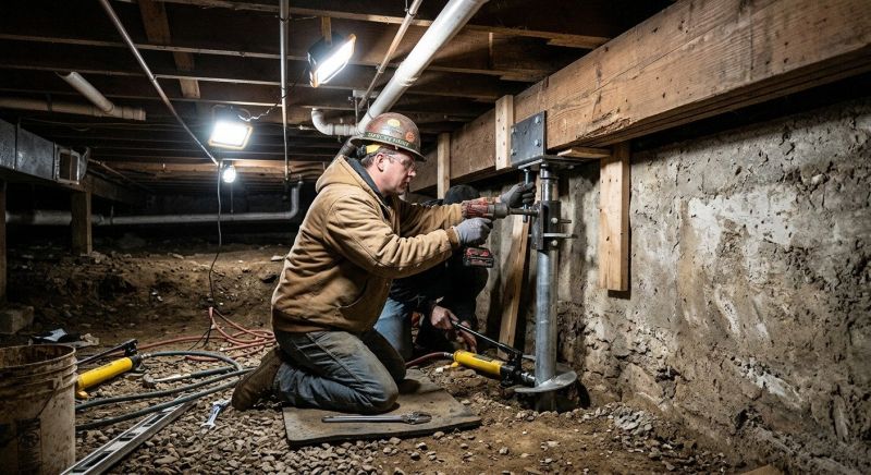 Crawlspace Foundation Repair in Gap Mills, WV