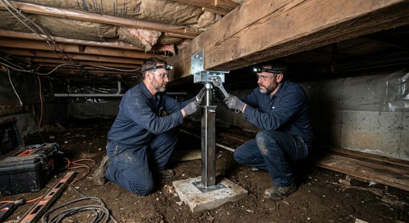 Crawlspace Foundation Repair in Roanoke, VA