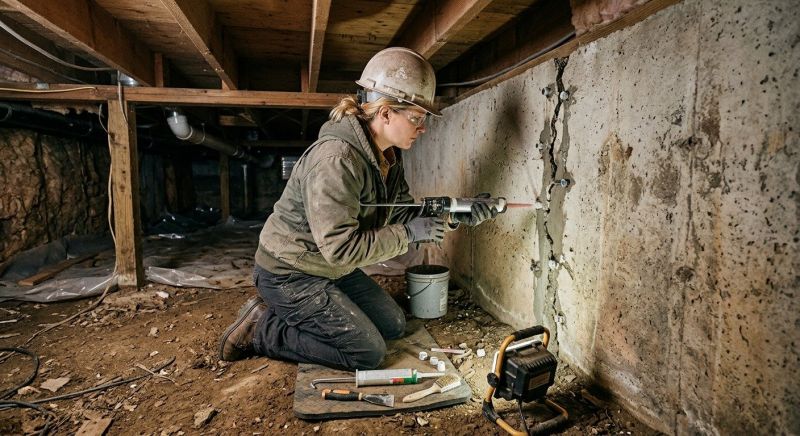 Crawlspace Foundation Repair in Salem, VA