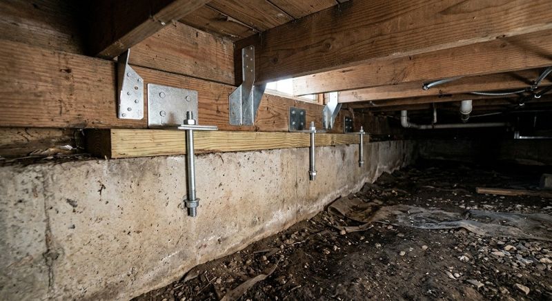 Crawlspace Structural Repair in Blacksburg, VA