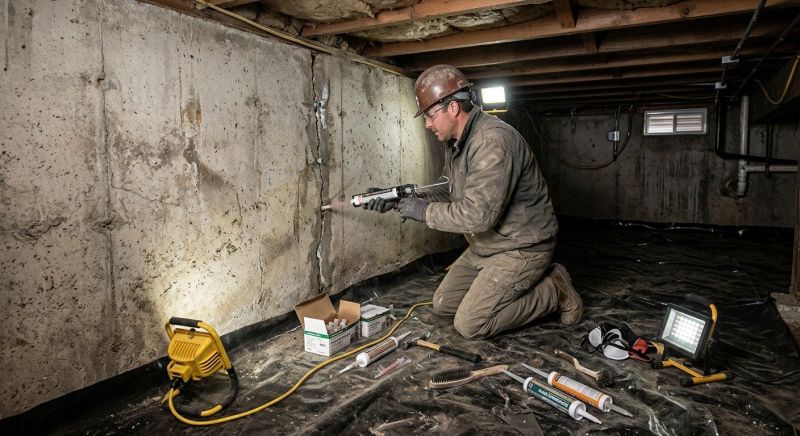 Deep Foundation Repair in Blacksburg, VA