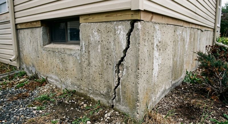 Foundation Crack Repair in Christiansburg, VA