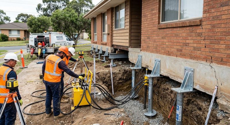Foundation Jacking in Christiansburg, VA