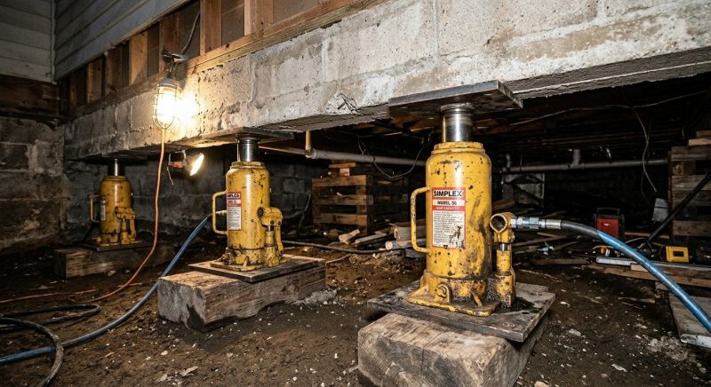 Foundation Jacking in Floyd, VA