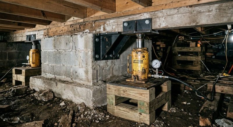 Foundation Jacking in Floyd, VA