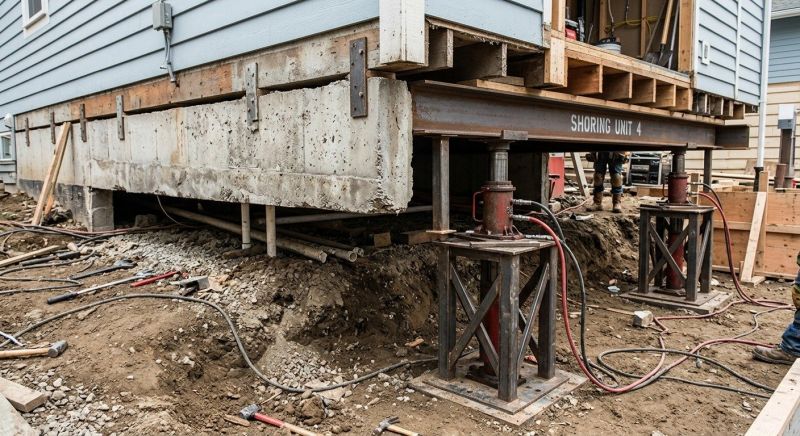 Foundation Jacking in Gap Mills, WV