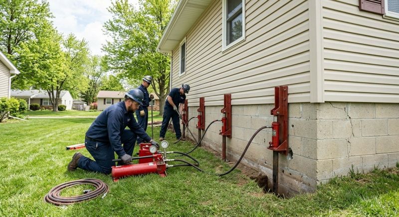 Foundation Jacking in Blacksburg, VA