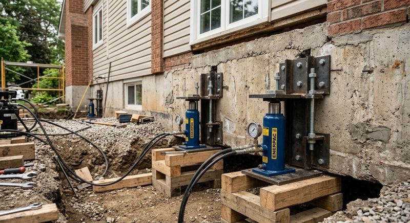 Foundation Jacking in Blacksburg, VA