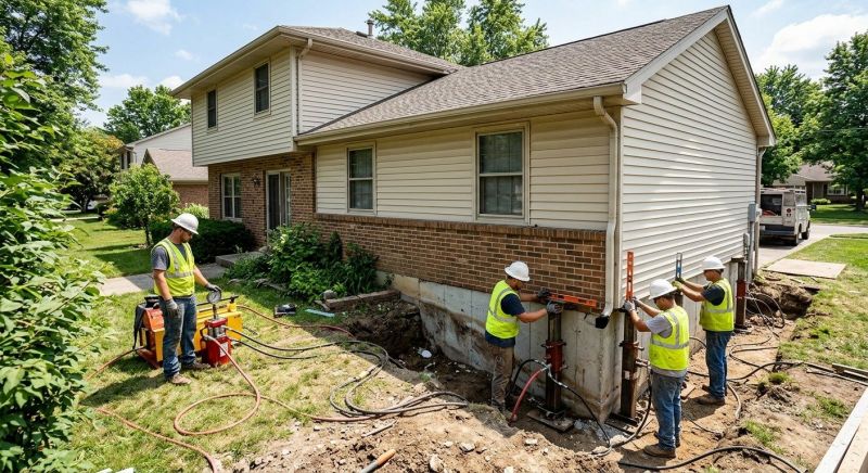 Foundation Jacking in Salem, VA