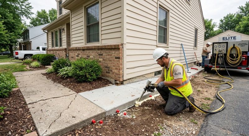 Foundation Lifting in Christiansburg, VA