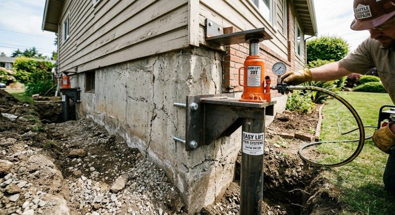Foundation Lifting in Dublin, VA