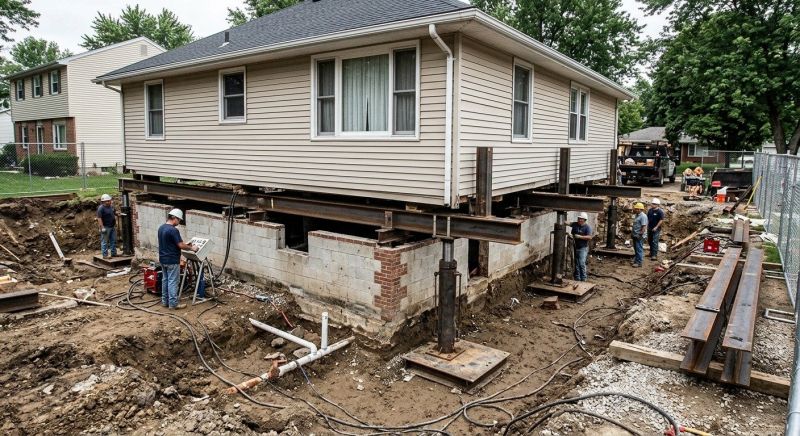 Foundation Lifting in Dublin, VA