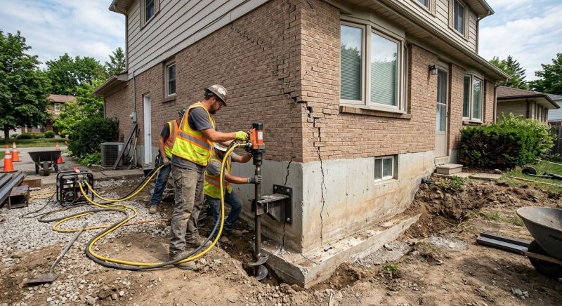 Foundation Lifting in Floyd, VA