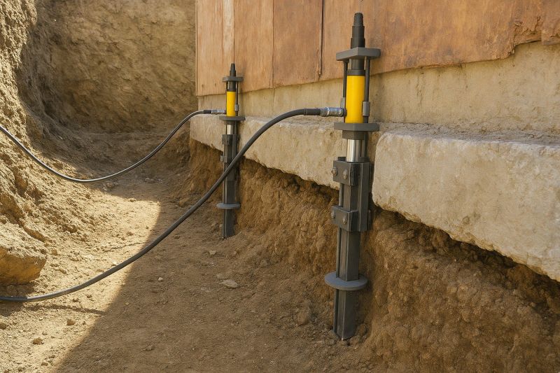 Foundation Lifting in Gap Mills, WV