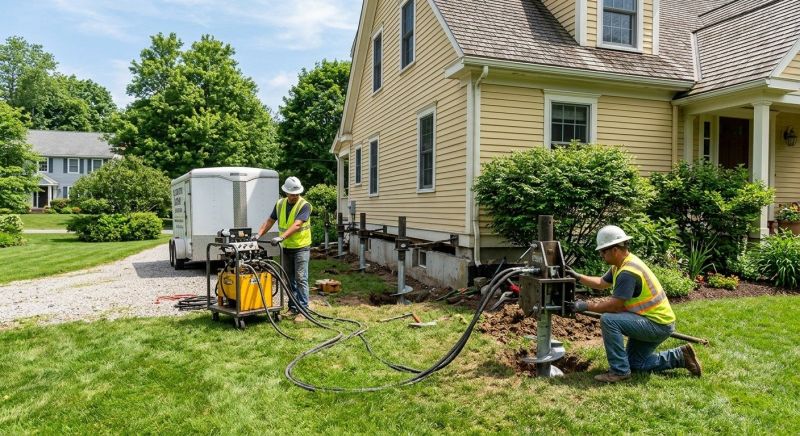 Foundation Lifting in Blacksburg, VA