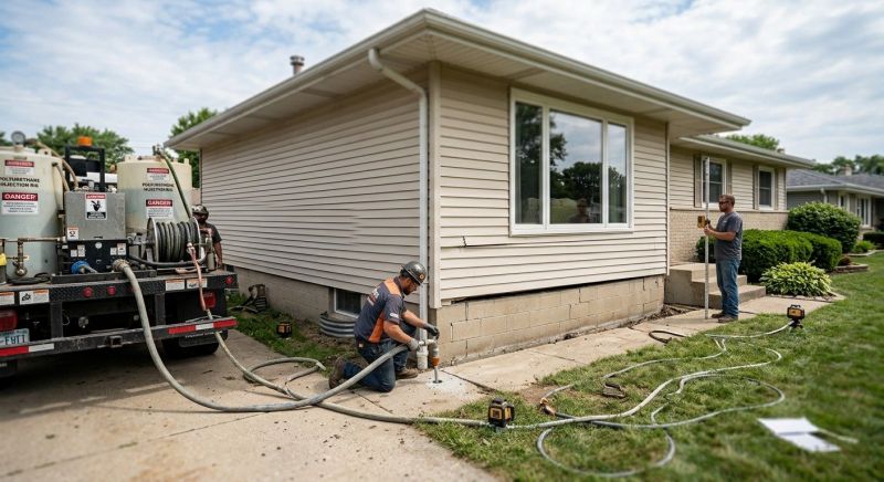 Foundation Lifting in Salem, VA
