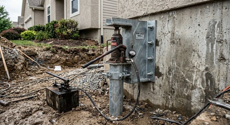 Foundation Pier Leveling in Blacksburg, VA