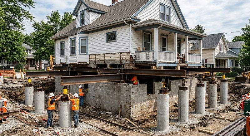 Foundation Raising in Dublin, VA