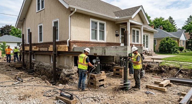 Foundation Releveling in Blacksburg, VA