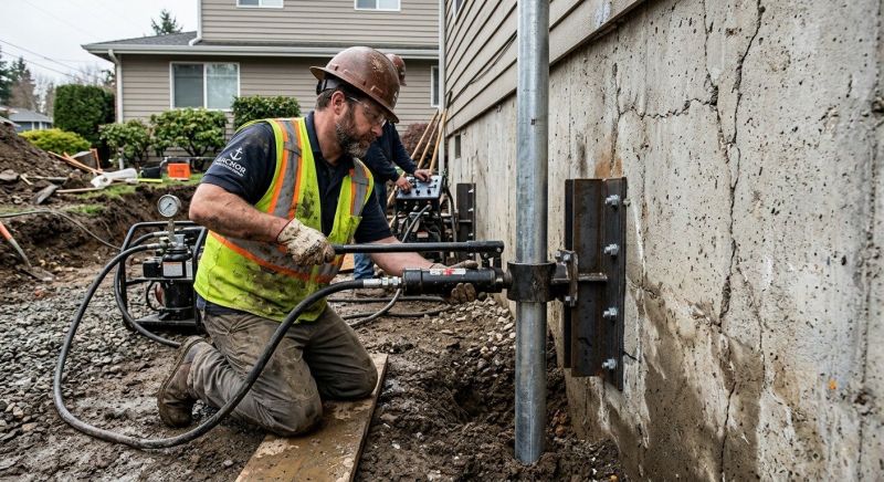 Foundation Releveling in Blacksburg, VA