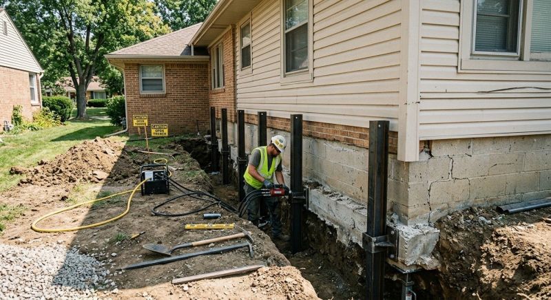 Foundation Renovation in Blacksburg, VA