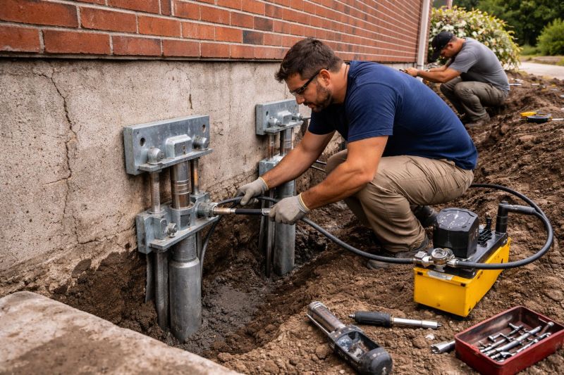 Foundation Repair in Gap Mills, WV