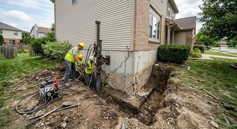 Foundation Restoration in Blacksburg, VA