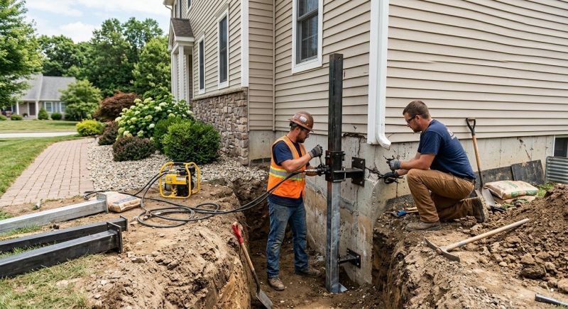 Foundation Stabilizing in Christiansburg, VA