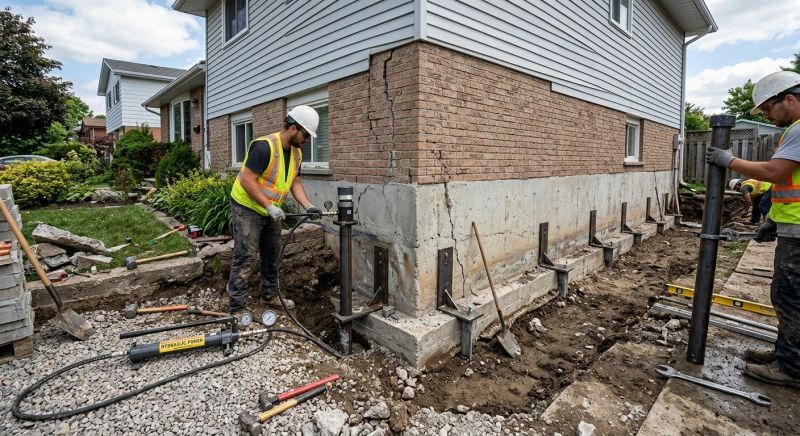 Foundation Stabilizing in Blacksburg, VA