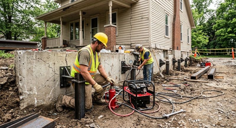 Foundation Stabilizing in Roanoke, VA