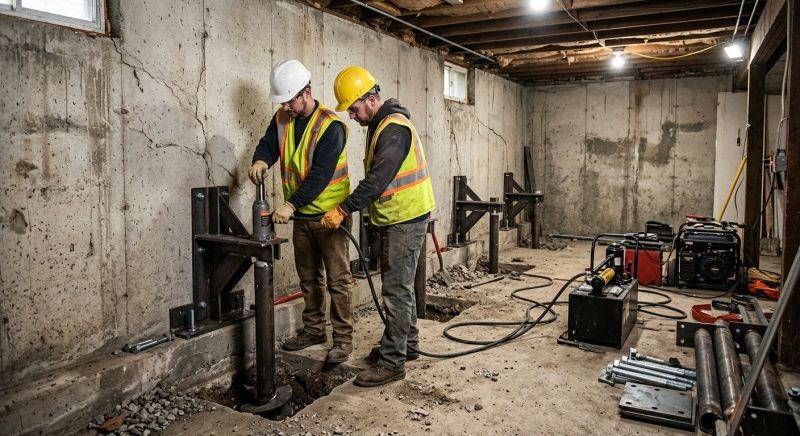 Foundation Stabilizing in Roanoke, VA