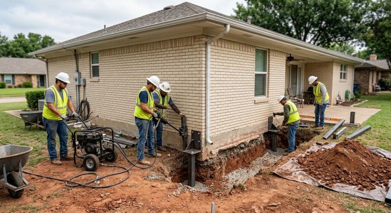 Foundation Stabilizing in Salem, VA