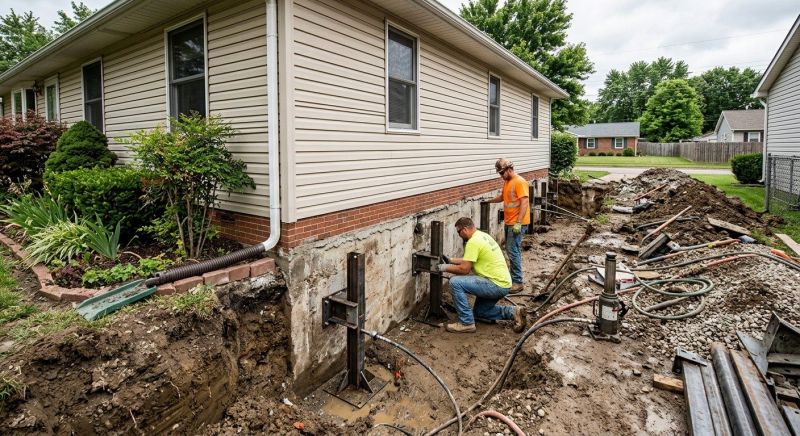 Foundation Stabilizing in Salem, VA