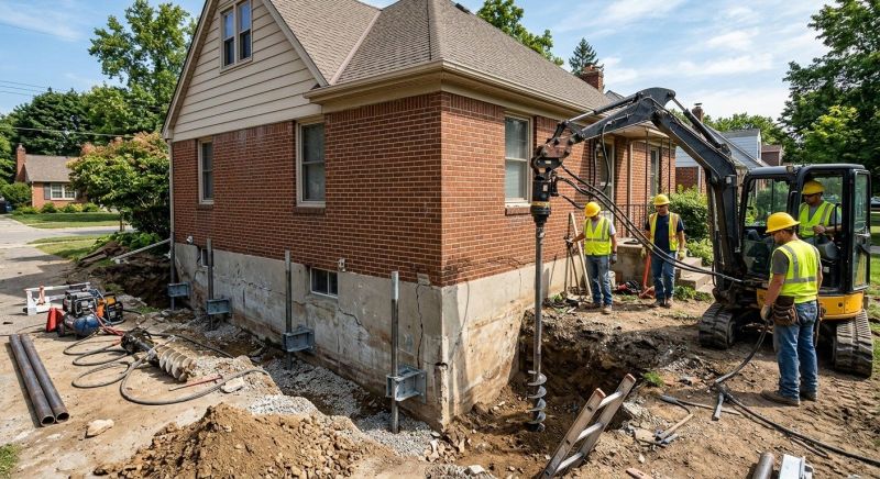 Foundation Stabilizing in Salem, VA