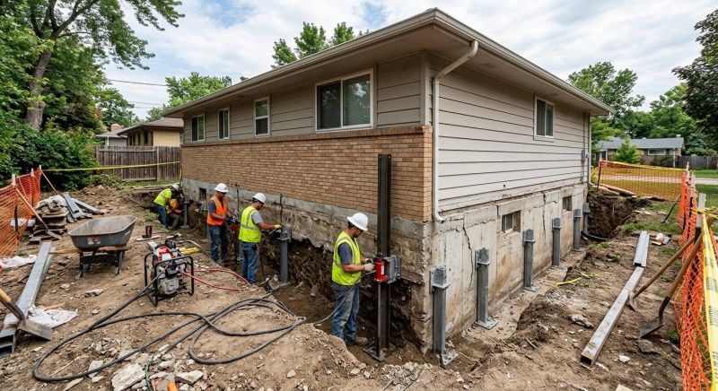Foundation Strengthening in Blacksburg, VA