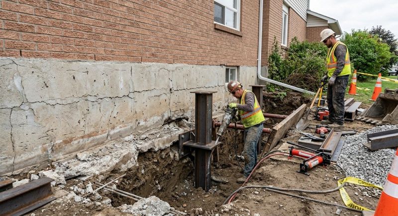 Foundation Structural Repair in Christiansburg, VA