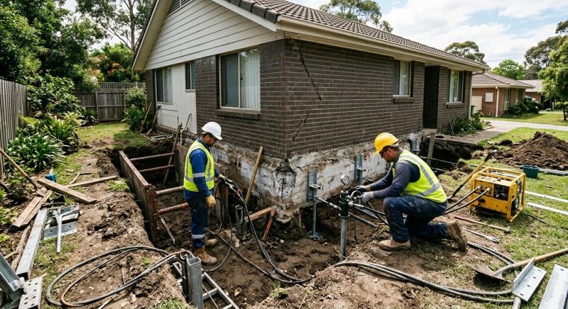 Foundation Structural Repair in Blacksburg, VA