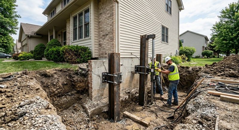 Foundation Underpinning in Blacksburg, VA