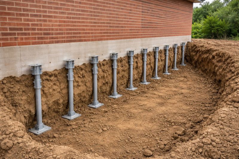Helical Pile Installation in Blacksburg, VA