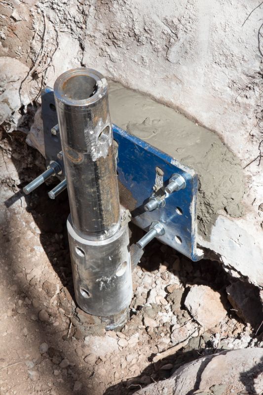 Helical Pile Installation in Blacksburg, VA