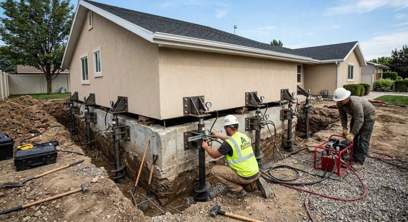 Home Foundation Leveling in Dublin, VA