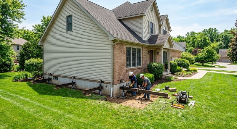 Home Foundation Leveling in Floyd, VA